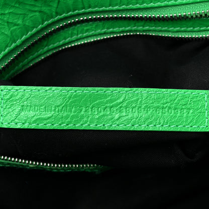 Balenciaga Agneau Arena Small Neo Cagole City Handbag Vivid Green 7 of 16