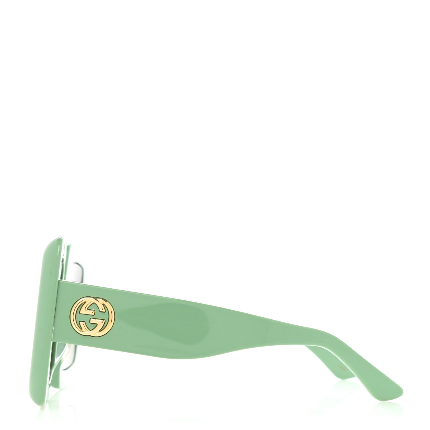Gucci Oversized Square GG0783S Sunglasses Green 3 of 8