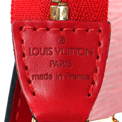 Louis Vuitton Epi Pochette Accessories 21 Castillan Red 13 of 19