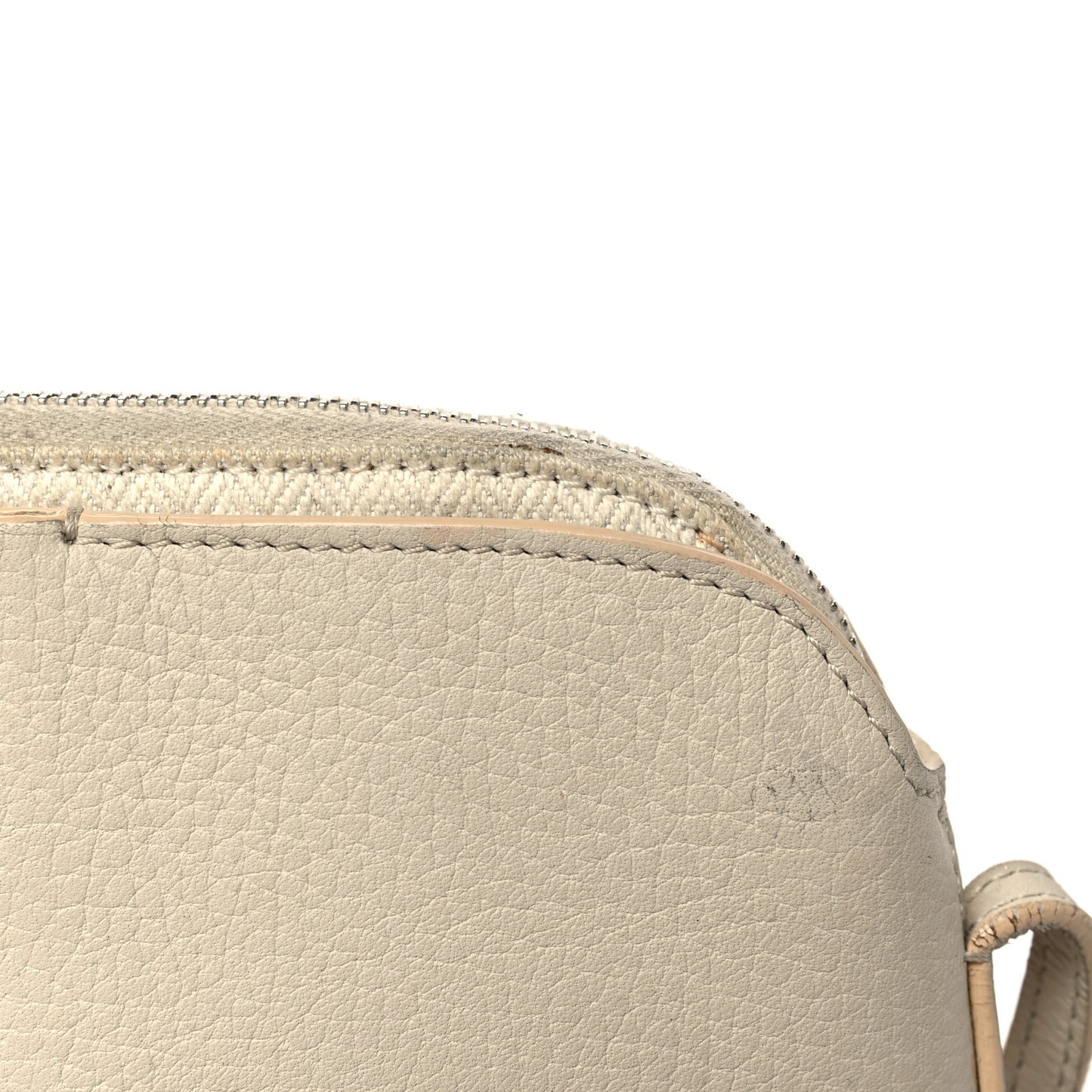 Grained Calfskin Multi-Pouch Crossbody Bag Ivory