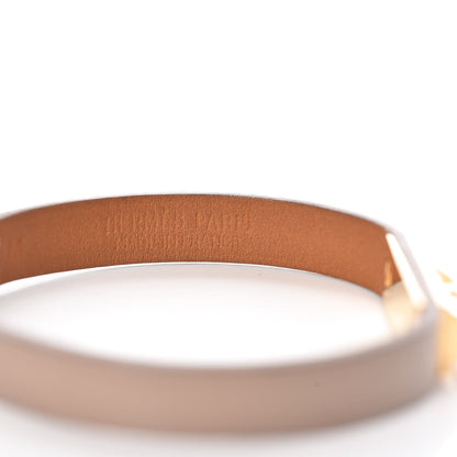 Hermes Tadelakt Micro Rivale Bracelet M Argile 4 of 6