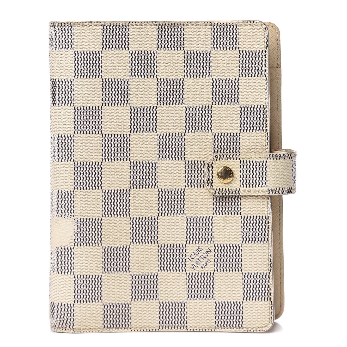 Damier Azur Medium Ring Agenda Cover