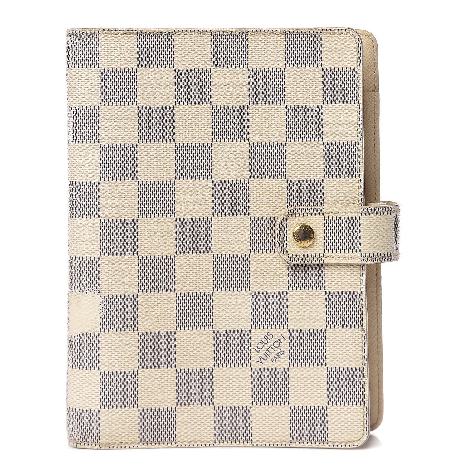 Louis Vuitton Damier Azur Medium Ring Agenda Cover 1 of 16