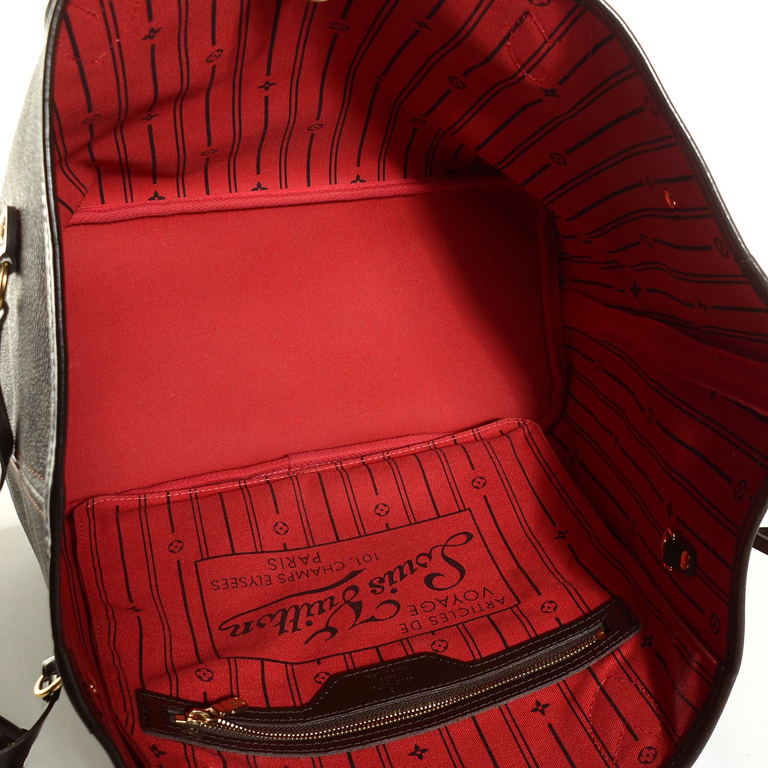 Louis Vuitton Damier Ebene Neverfull MM 5 of 7