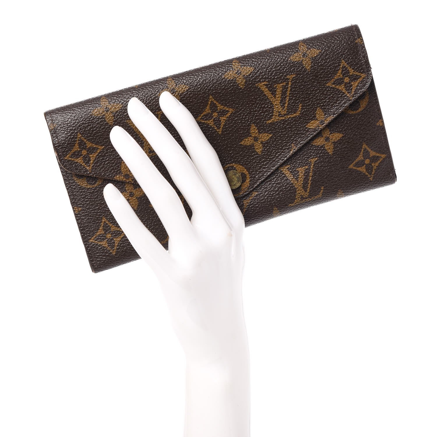 Louis Vuitton Monogram Josephine Wallet Vert 2 of 16