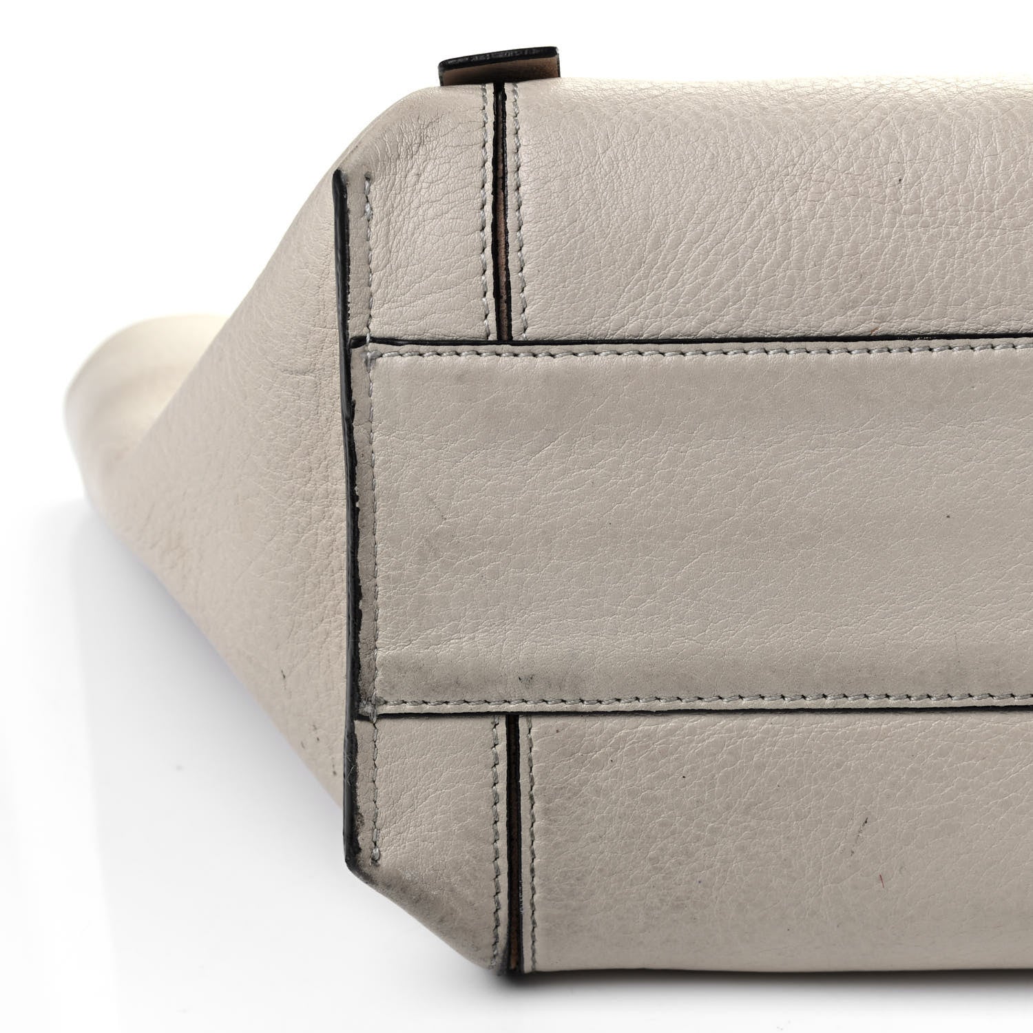 Chloe Smooth Calfskin Small Milo Shopping Tote Motty Grey 10 of 14