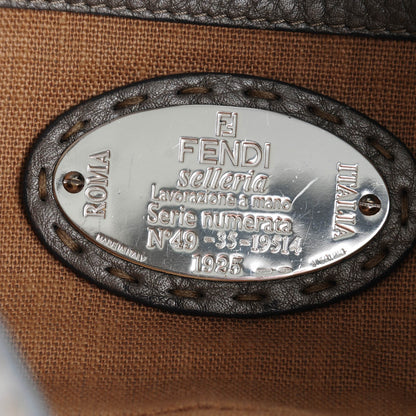 Fendi Cuoio Romano Selleria Baguette Peltro 10 of 10