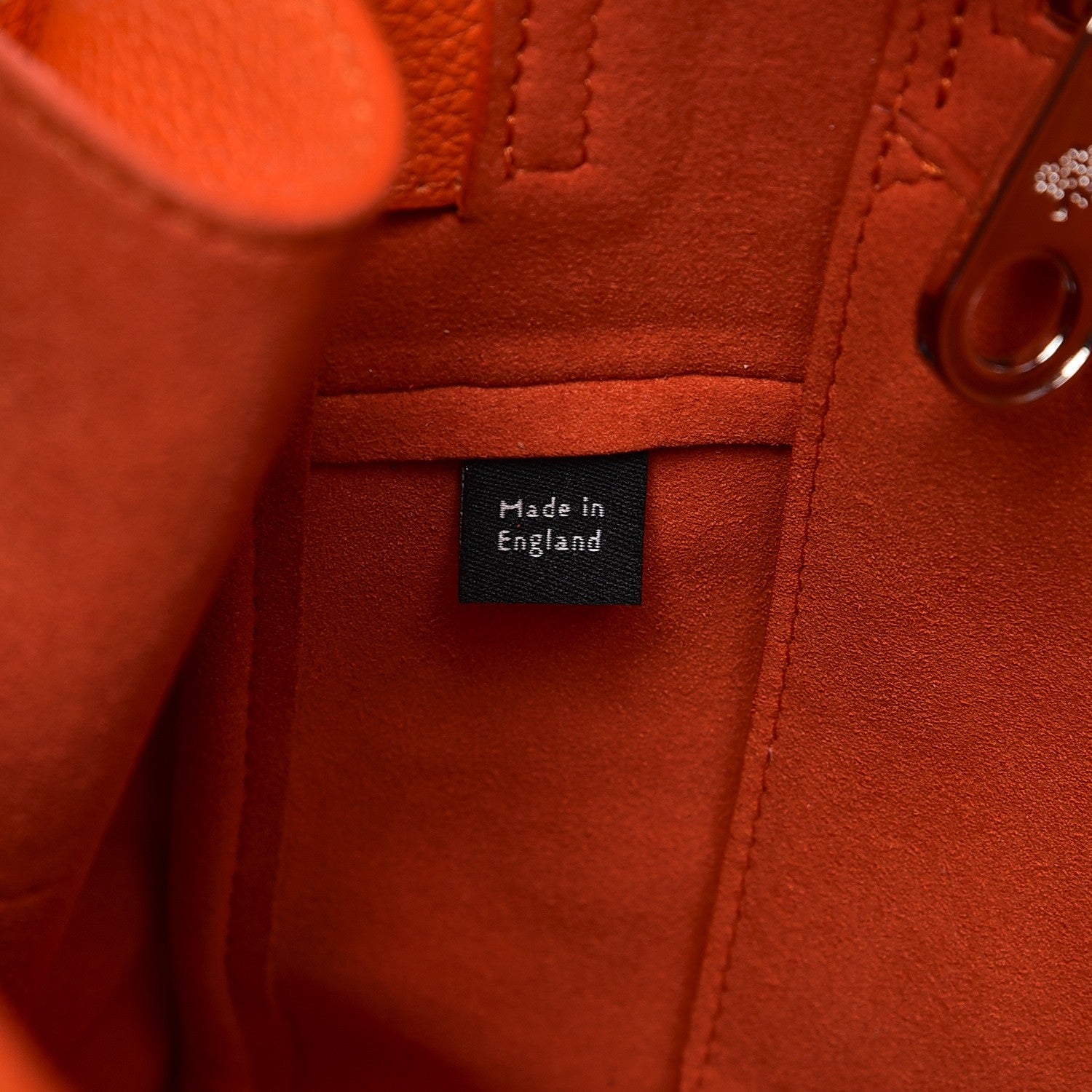 Mulberry Classic Grain Bayswater Bright Orange 8 of 14