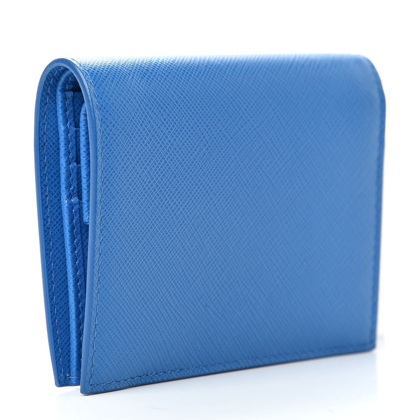 Saffiano Shine Monochrome Bi-Fold Wallet Marea