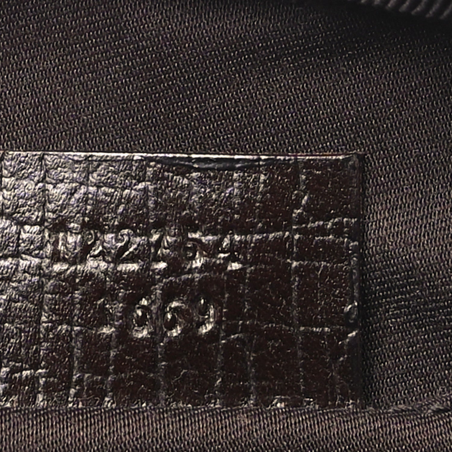 Gucci GG Plus Monogram Messenger Bag Ebony 7 of 10