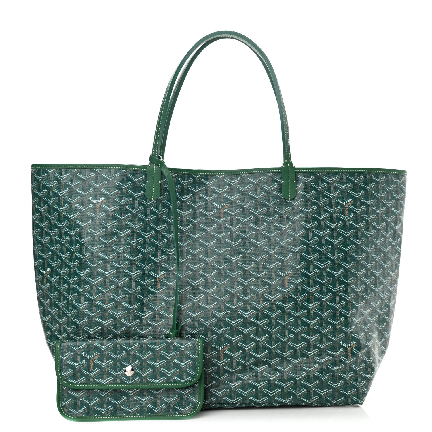 Goyard Goyardine Saint Louis GM Green 1 of 8