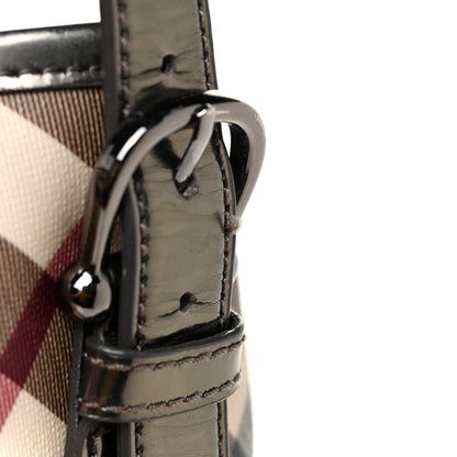 Burberry Supernova Check Drawstring Tote 15 of 24