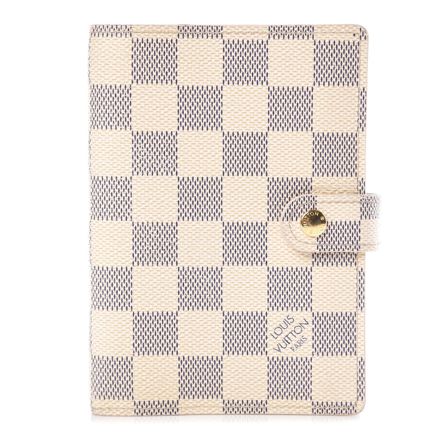 Damier Azur Small Ring Agenda Cover