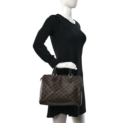 Louis Vuitton Damier Ebene Speedy 35 2 of 9