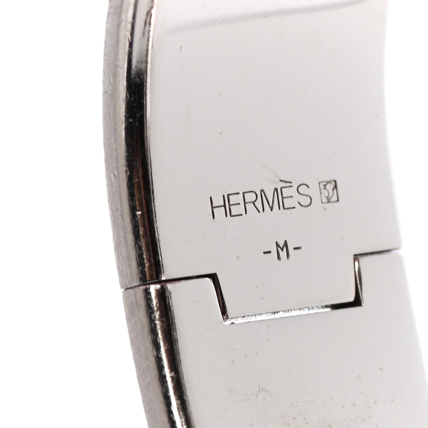 Hermes Enamel Wide Clic Clac H Bracelet PM Black 4 of 5