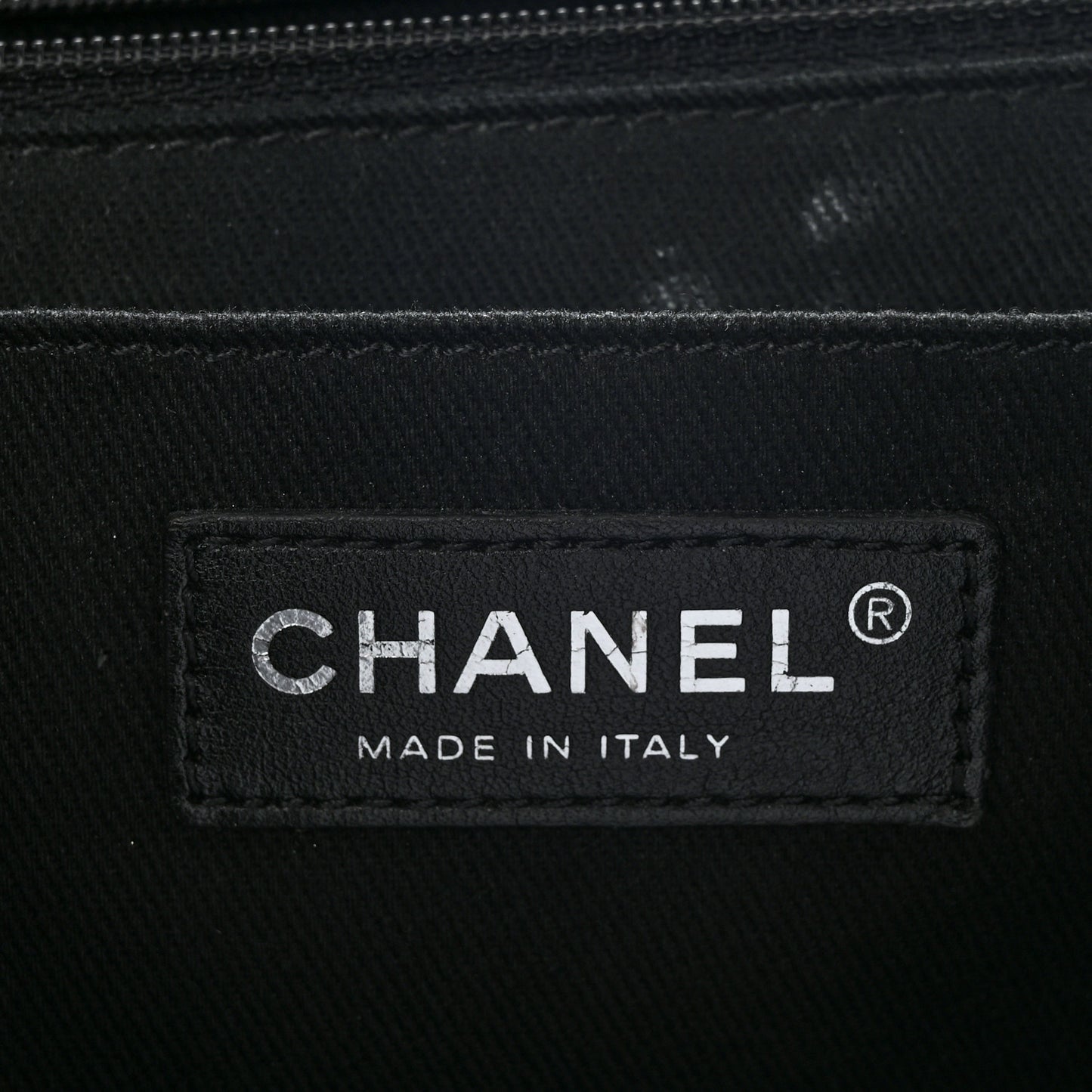 Vinyl Quilted In the Business Flap Bag Black