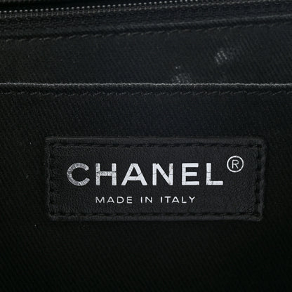 Chanel Vinyl Quilted In the Business Flap Bag Black 6 of 10