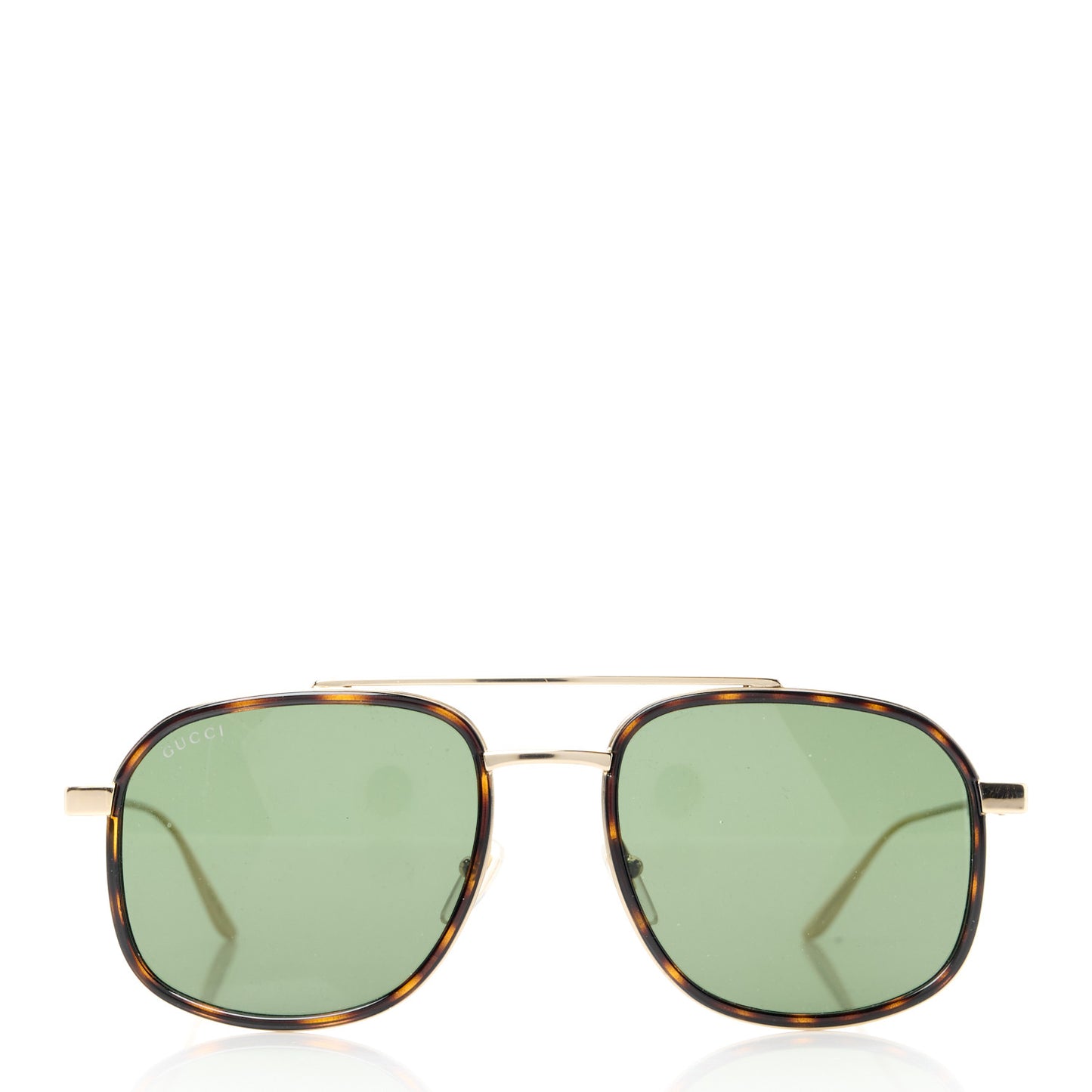 Metal Square Frame Sunglasses GG1310S Black