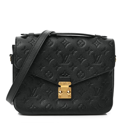 Louis Vuitton Empreinte Pochette Metis Black 1 of 8