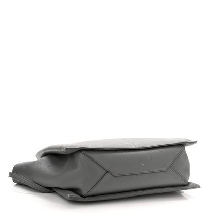 Celine Baby Grained Calfskin Medium Tri-Fold Bag Grey 4 of 15