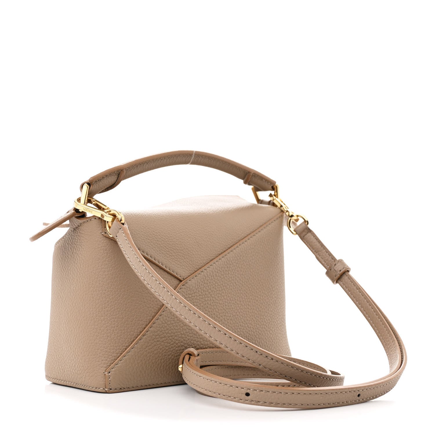 Loewe Calfskin Mini Puzzle Edge Bag Sand 3 of 10