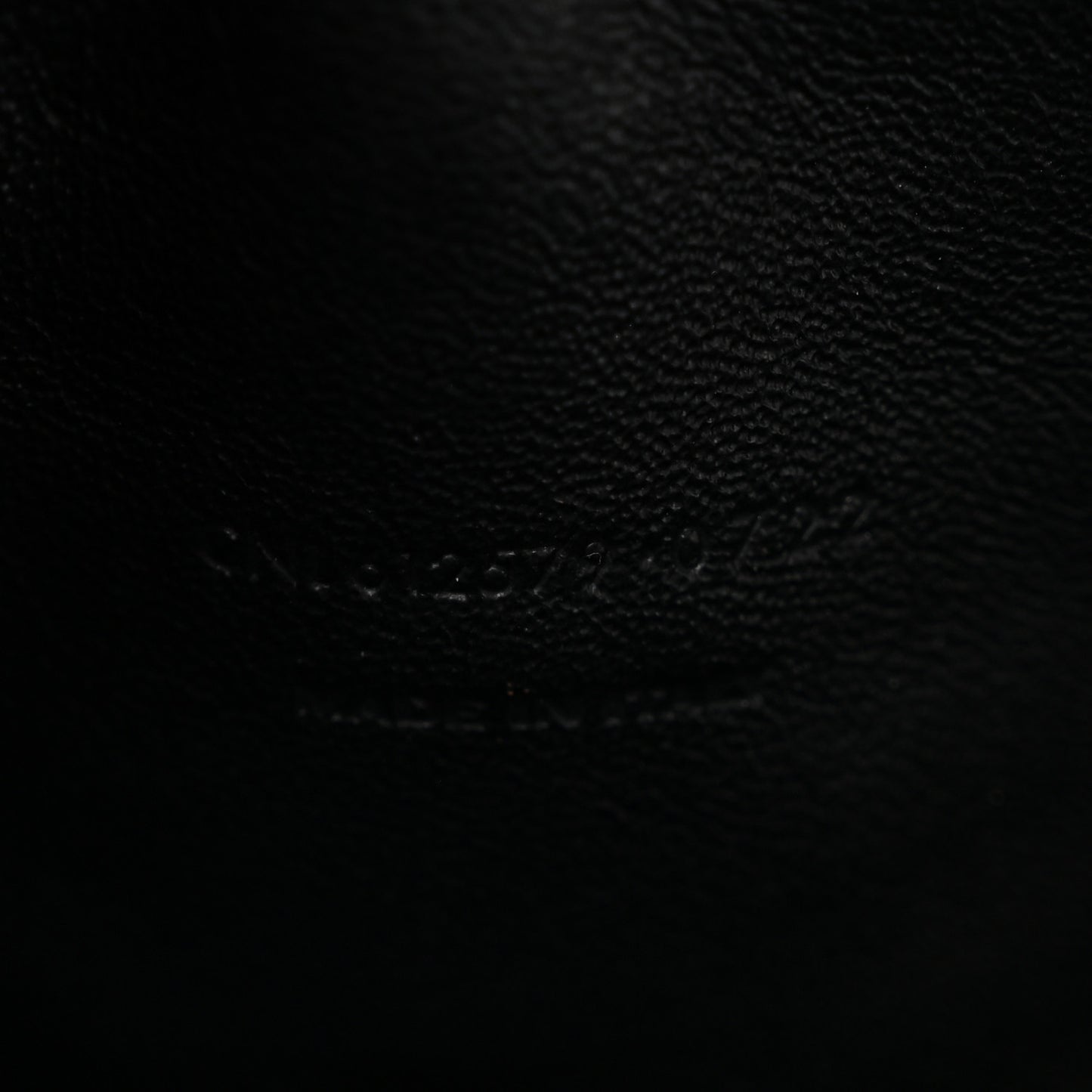 Grain De Poudre Matelasse Monogram Mini Lou Camera Bag Dark Natural