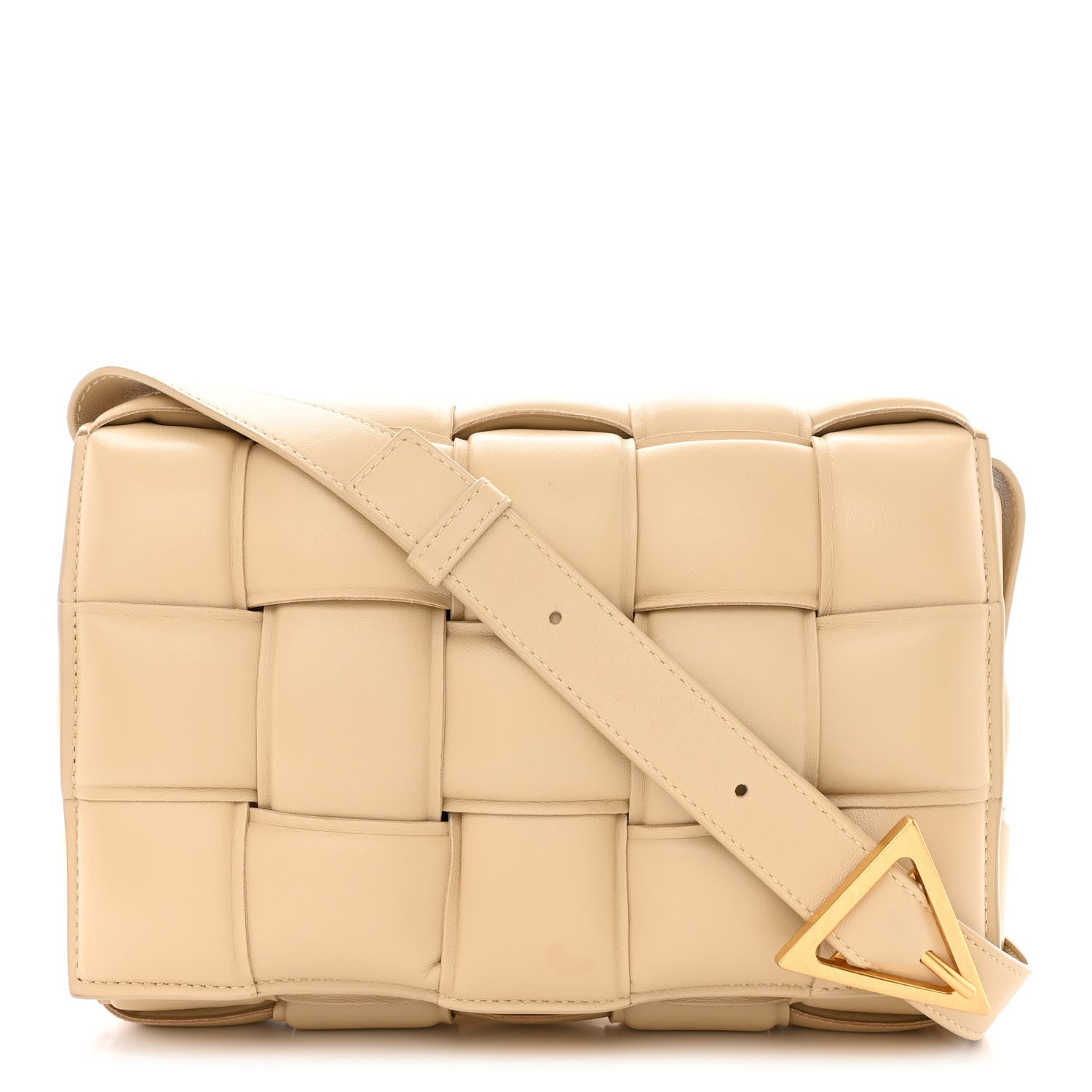 Bottega Veneta Nappa Maxi Intreccio Padded Cassette Crossbody Bag Porridge 1 of 12