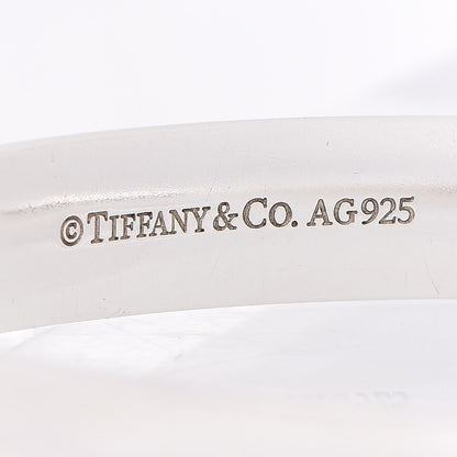 Tiffany Sterling Silver 1837 Bangle Bracelet 4 of 9