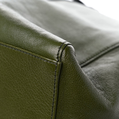 Gucci Calfskin Tonal GG Medium Tote Bag Forrest Green 11 of 14
