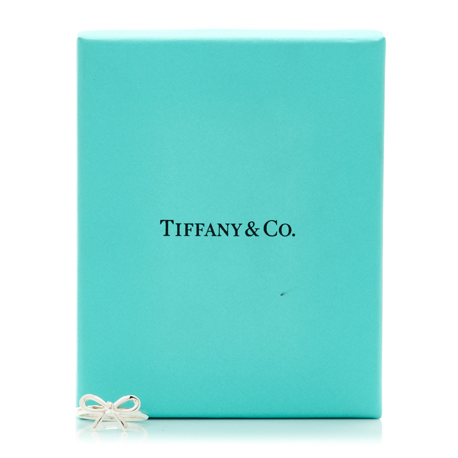 Tiffany Sterling Silver Bow Ring 49 5 5 of 5
