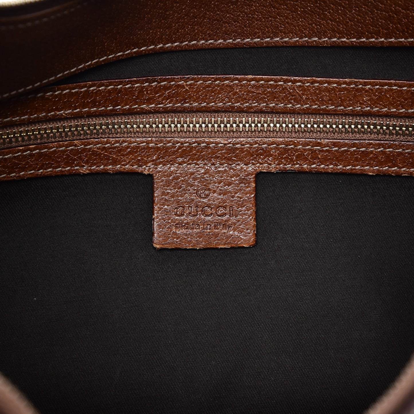 Monogram Bamboo Ring Hobo Brown