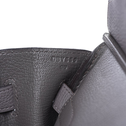 Hermes Togo Birkin 30 Etain 9 of 28
