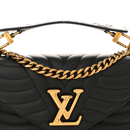 Louis Vuitton Calfskin New Wave Chain PM Black 7 of 11