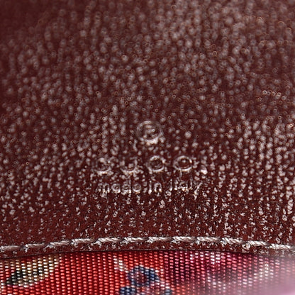Gucci Laminated Nappa Trapuntata Mini Zumi Dome Shoulder Bag Rosa Lago Rame 6 of 10