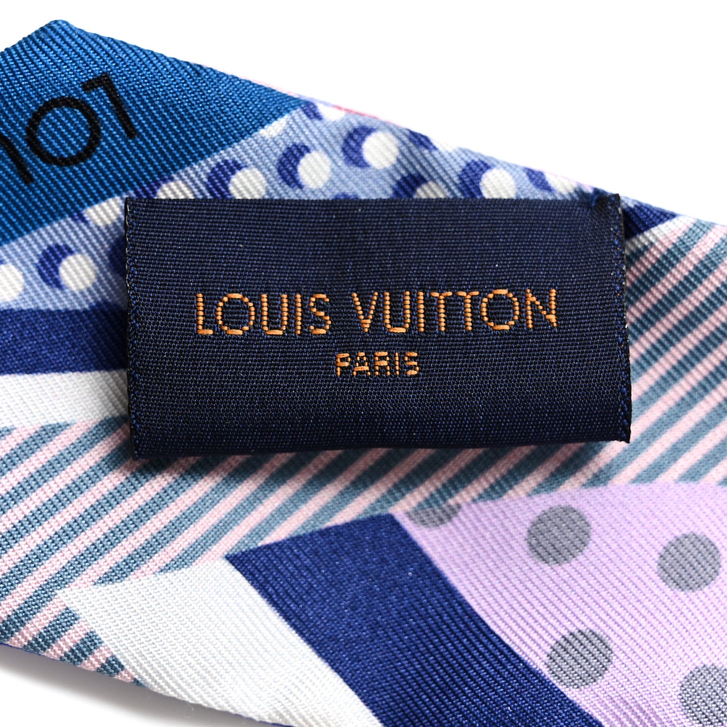 Silk Pop Monogram BB Bandeau Bleuet
