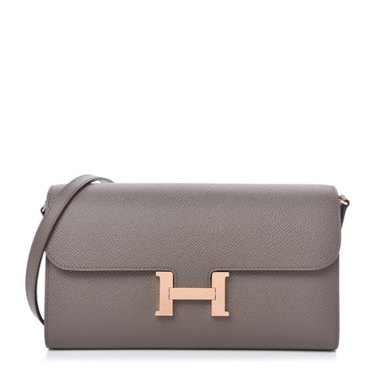 Hermes Epsom Constance Long To Go Wallet Etain 1 of 9