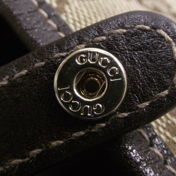 Gucci Monogram Pelham Tote Brown 10 of 11