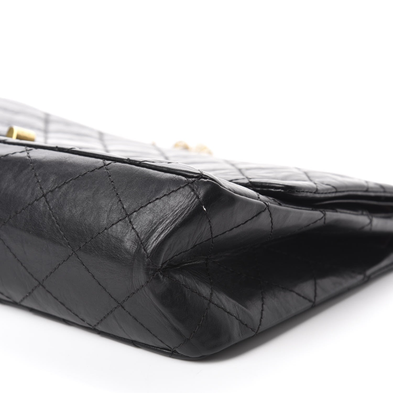 Chanel Aged Calfskin Quilted 2.55 Reissue 227 Flap Black 7 of 11