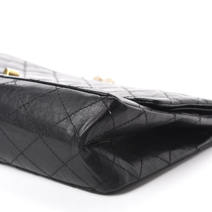 Chanel Aged Calfskin Quilted 2.55 Reissue 227 Flap Black 7 of 11