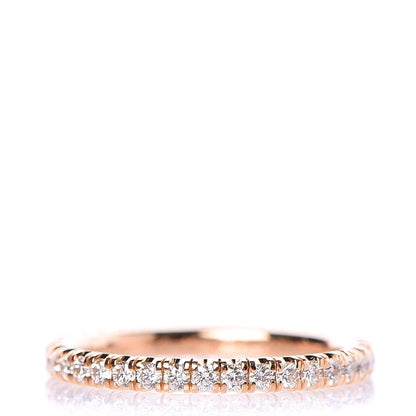 Cartier 18K Yellow Gold Diamond 2mm Étincelle de Wedding Band Ring 49 4.75 1 of 6