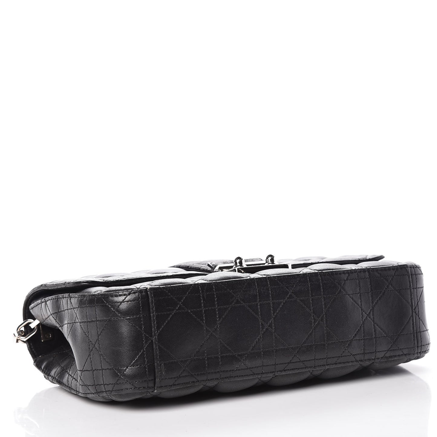 Lambskin Cannage Medium Miss Dior Flap Black