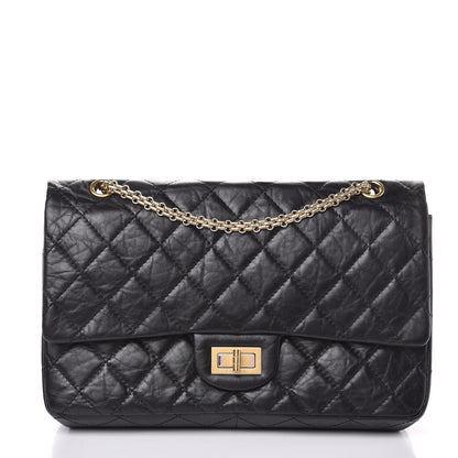 Chanel Aged Calfskin Quilted 2.55 Reissue 227 Flap Black 1 of 10