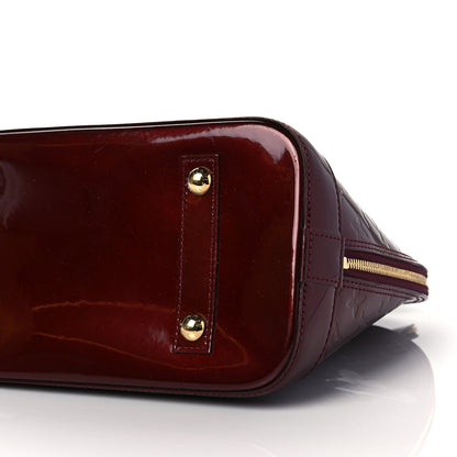Louis Vuitton Vernis Alma PM Rouge Fauviste 7 of 7