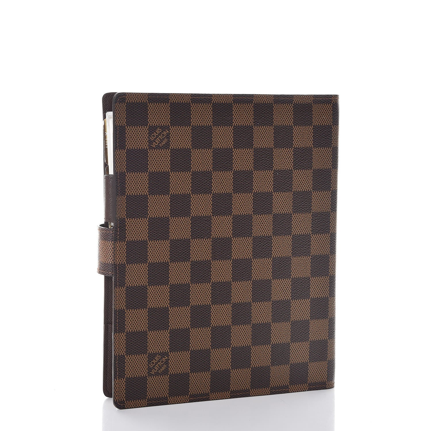 Louis Vuitton Damier Ebene Large Ring Agenda Cover 3 of 8