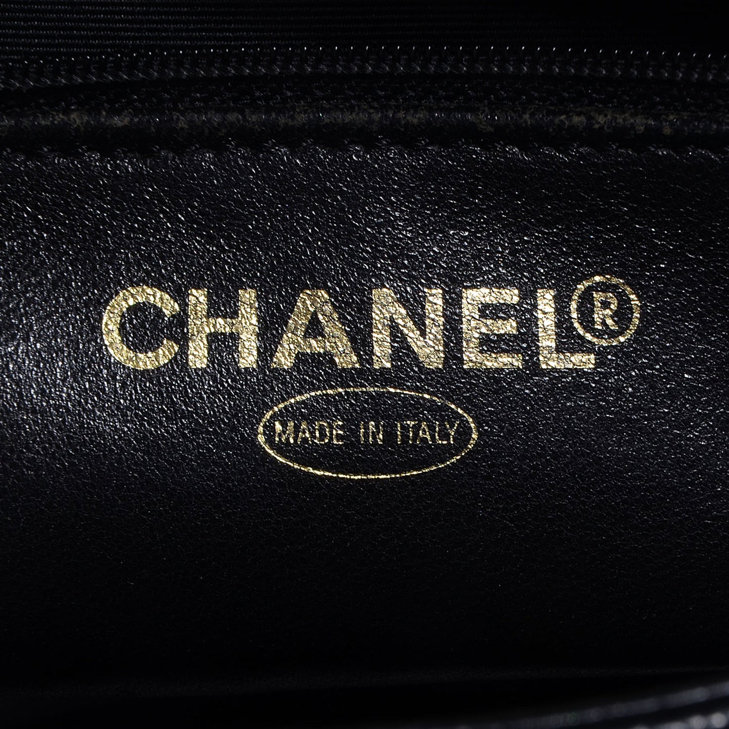 Caviar Medallion Tote Black