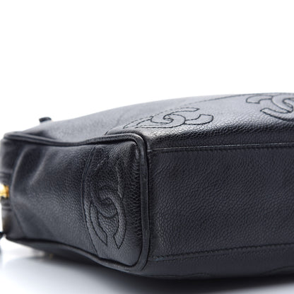 Chanel Caviar CC Shoulder Bag Black 7 of 9