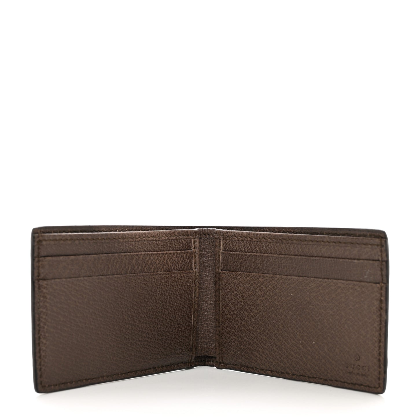 GG Supreme Monogram Bengal Bi-Fold Wallet Beige Yard