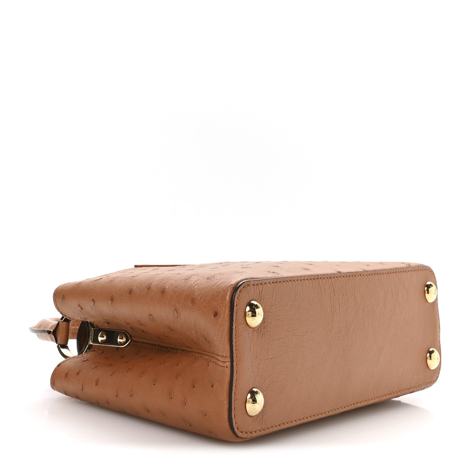 Louis Vuitton Ostrich Capucines BB Cognac 3 of 9