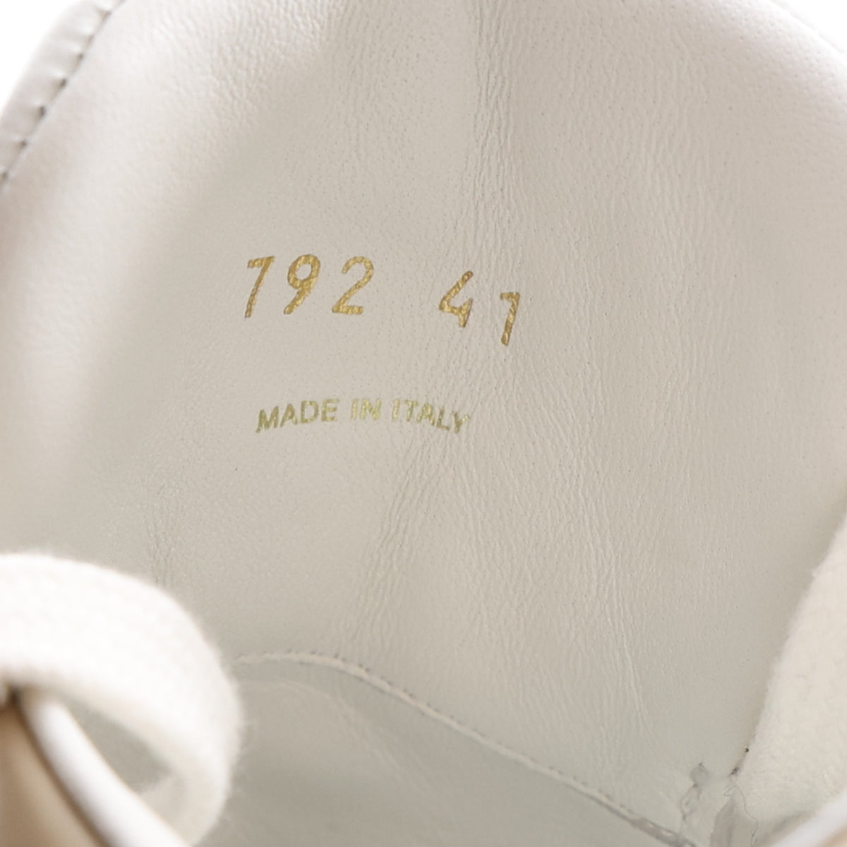 Prada Vitello Rois Triangle Womens Downtown Platform Low Top Sneakers 41 Beige White 10 of 10