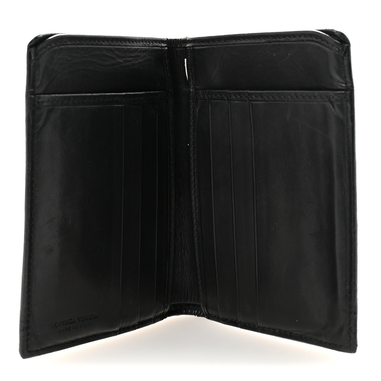 Bottega Veneta Intrecciato Wallet With Chain Black 5 of 8